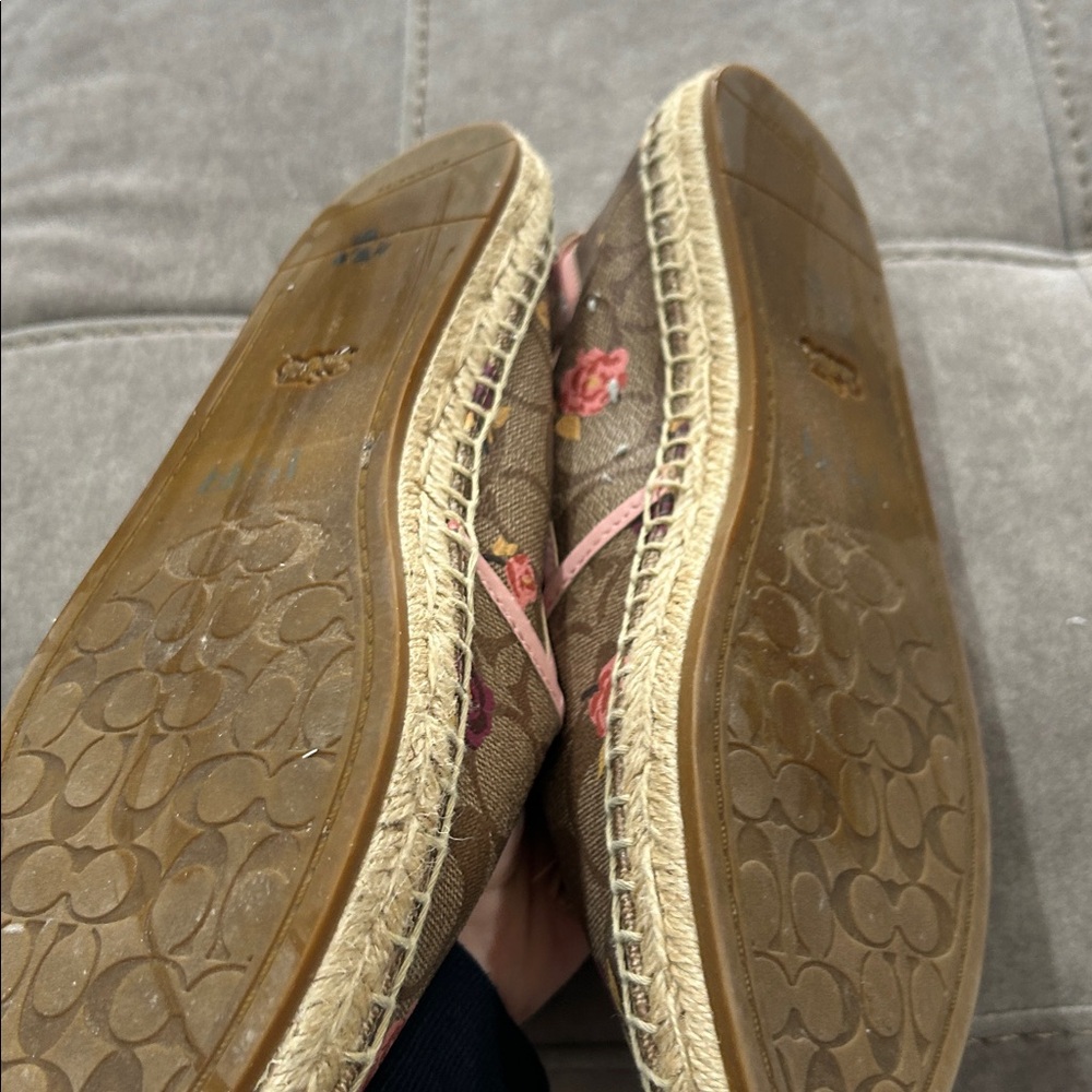 COACH Carson Espadrille size 8 - Picture 6 of 7